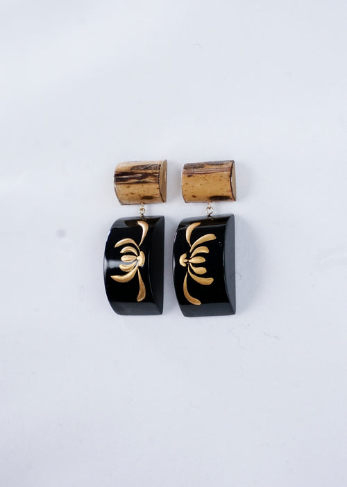 慵竹 耳飾り
